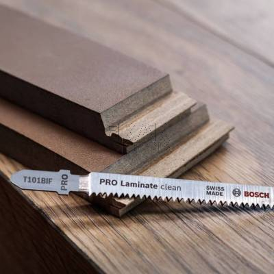 Brzeszczot do wyrzynarki do laminatu 1szt. T101BIF Laminate Clean BOSCH 2608636431 - zdjęcie nr 2