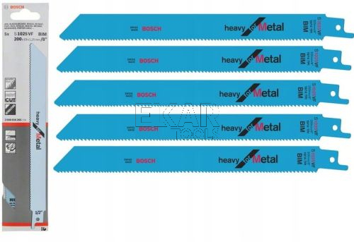 BRZESZCZOT DO CIĘCIA STALI piły szablastej 200mm Bosch S 1025 VF - zdjęcie nr 2