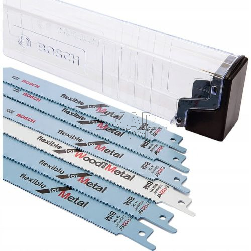 Zestaw 6 brzeszczotów Wood and Metal Bosch 2607010906 - zdjęcie nr 3