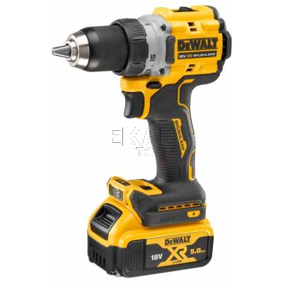 Wkrętarka akumulatorowa DeWalt DCD800P2T 18V + 2x5Ah + walizka TSTAK - zdjęcie nr 2