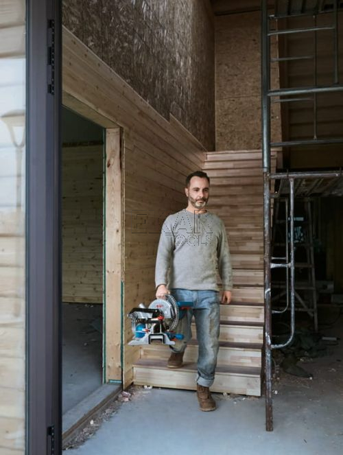 Piła ukośnica BOSCH GCM 216 0601B33000 1300W 216mm - zdjęcie nr 3