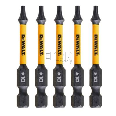 Zestaw 5 bitów udarowych T10 57mm EXTREME DeWalt DT7393T - zdjęcie nr 3