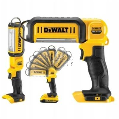 Latarka akumulatorowa lampa przegubowa DeWALT DCL050 18V 500lm - zdjęcie nr 2