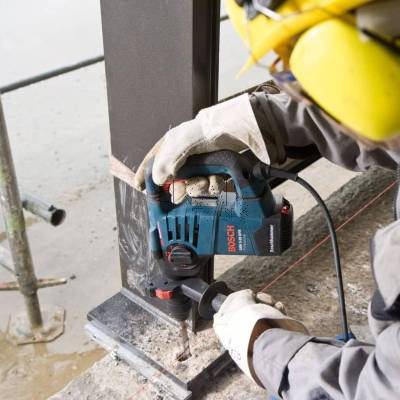 Młotowiertarka SDS-Plus BOSCH GBH 3-28 DFR 061124A000 3,1J 800W + uchwyt + walizka - zdjęcie nr 4