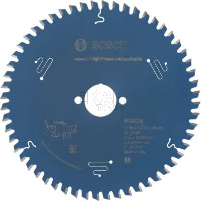 Tarcza pilarska do laminatu 190x30x2,6mm 56z Expert for HPL BOSCH 2608644135 - zdjęcie nr 2