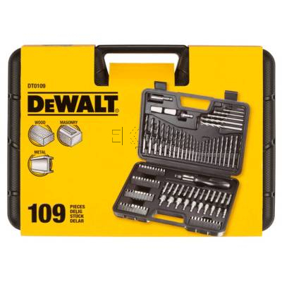 Zestaw mieszany wierteł i bitów 109 el. w walizce DeWalt DT0109 - zdjęcie nr 4