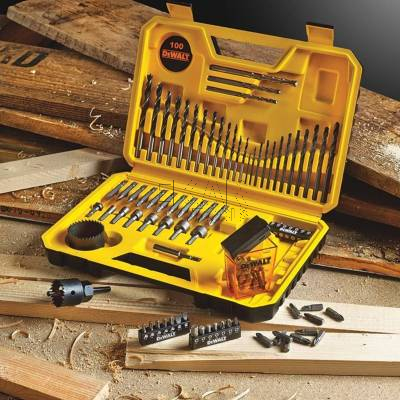 Zestaw wierteł bitów nasadek otwornic 100el. DeWalt DT71563 - zdjęcie nr 3