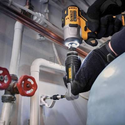 Uchwyt kątowy udarowy 90° 1/4 DeWalt EXTREME DT20500 - zdjęcie nr 4