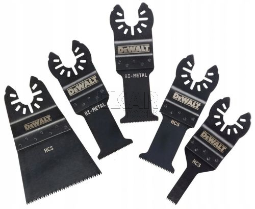 Zestaw brzeszczotów wielofunkcyjnych DeWaltDT20732 - zdjęcie nr 2