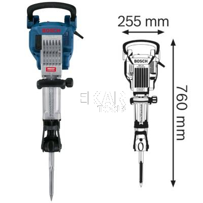 Młot wyburzeniowy BOSCH GSH 16-28 0611335000 41J 1750W - zdjęcie nr 2