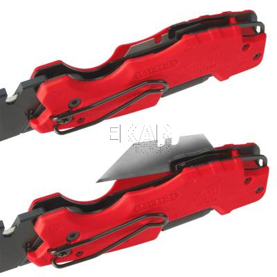 Nóż otwierany z ostrzem trapezowym 6w1 Milwaukee FASTBACK 4932478559 - zdjęcie nr 3