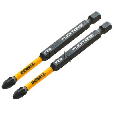 Zestaw 2 bitów udarowych PZ2 89mm FLEXTORQ DeWalt DT70566T - zdjęcie nr 3
