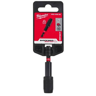 Uchwyt do bitów z samozaciskiem 73mm Shockwave Milwaukee 4932459398 - zdjęcie nr 3