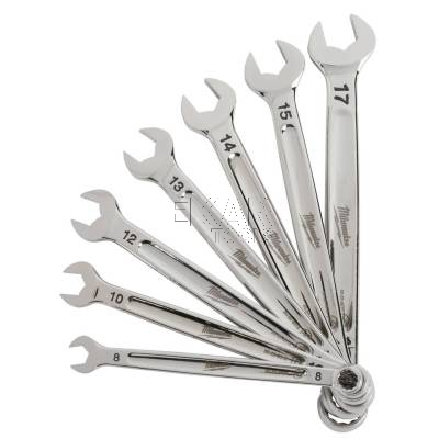 Zestaw 7 kluczy płasko-oczkowych 8-17mm Milwaukee MAXBITE 4932464257 - zdjęcie nr 3