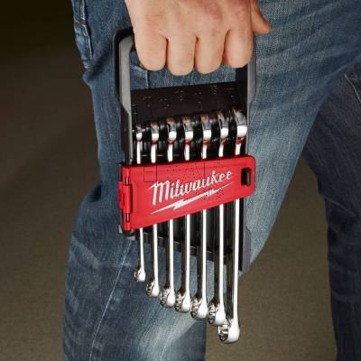 Zestaw 7 kluczy płasko-oczkowych 8-17mm Milwaukee MAXBITE 4932464257 - zdjęcie nr 4