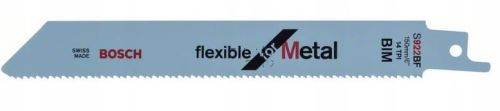 Brzeszczot do piły szablastej BOSCH Flexible for Metal S922 BF 2608656027 - zdjęcie nr 2
