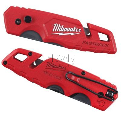 Nóż składany ze schowkiem na nożyki Milwaukee FASTBACK 4932471358 - zdjęcie nr 3