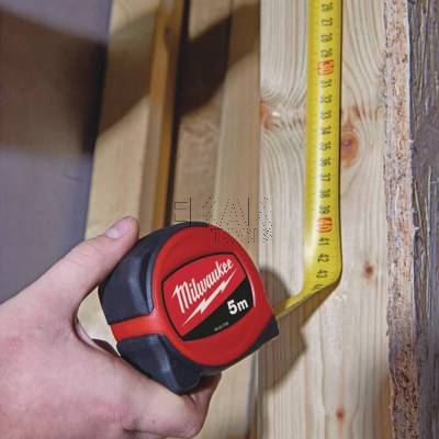 Miara zwijana taśma pomiarowa 5M Milwaukee SLIM 48227705 - zdjęcie nr 3