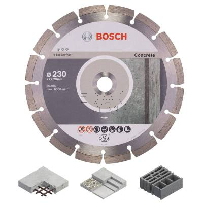 Tarcza diamentowa do betonu 230mm Standard for Concrete BOSCH 2608602200 - zdjęcie nr 2