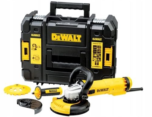 Szlifierka kątowa do betonu DeWALT DWE4217KT 125mm 1200W + osprzęt + walizka