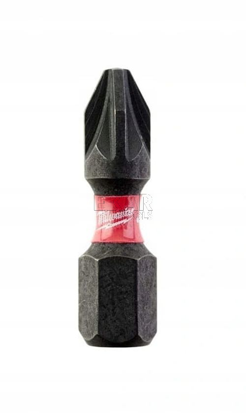 MILWAUKEE BITY PZ2 SHOCKWAVE 25mm UDAROWE 25szt. - zdjęcie nr 2