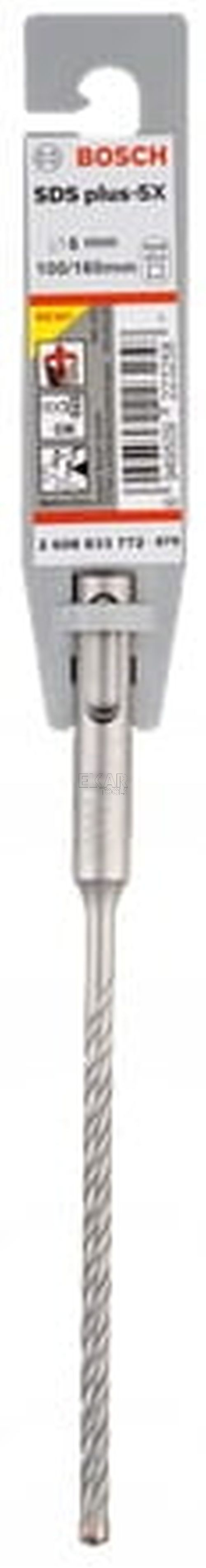 Wiertło do betonu SDS plus-5X 5x100x160mm BOSCH 2608833772 - zdjęcie nr 2