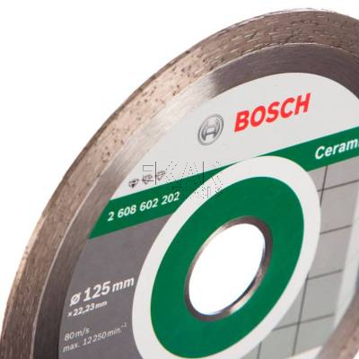 Tarcza diamentowa do płytek 125mm Standard for Ceramic BOSCH 2608602202 - zdjęcie nr 3