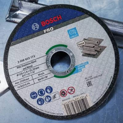 Tarcza korundowa do cięcia stali i metalu 125x1,6mm 1szt. BOSCH 2608603172 - zdjęcie nr 3