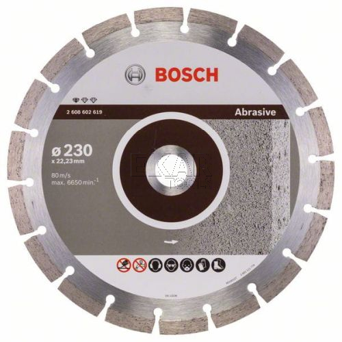TARCZA DIAMENTOWA 230mm BETON CEGŁA BOSCH 2608602619 - zdjęcie nr 2