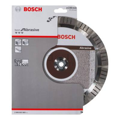 Tarcza diamentowa do mat. abrazyjnych 230mm PRO Abrasive BOSCH 2608602683 - zdjęcie nr 2