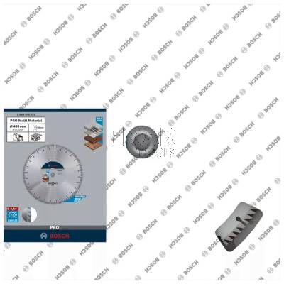 Tarcza diamentowa uniwersalna 400mm PRO Multi Material BOSCH 2608615073 - zdjęcie nr 2