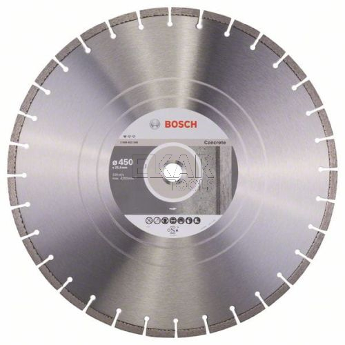 TARCZA DIAMENTOWA 450/25,4mm BETON BOSCH 2608602546 - zdjęcie nr 2