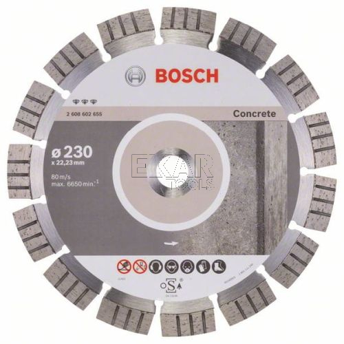 TARCZA DIAMENTOWA 230mm BETON BOSCH 2608602655