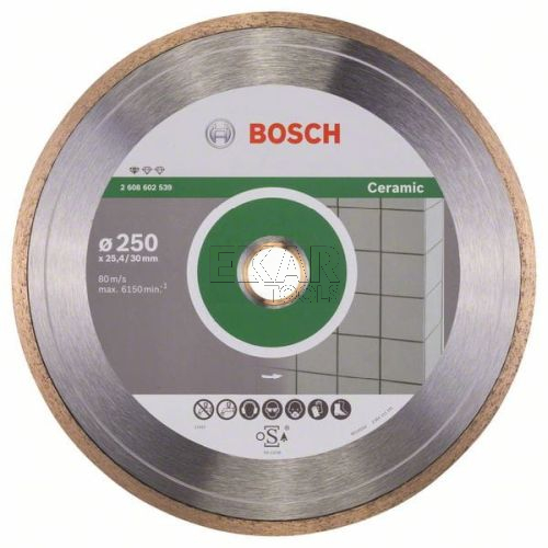 TARCZA DIAMENTOWA 250/30/25,4mm GRES CERAMIK BOSCH 2608602539