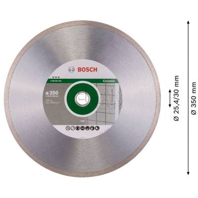 Tarcza diamentowa do płytek 350mm PRO Ceramic BOSCH 2608602640 - zdjęcie nr 2