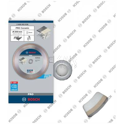Tarcza diamentowa do płytek 250mm PRO Ceramic BOSCH 2608602638 - zdjęcie nr 2