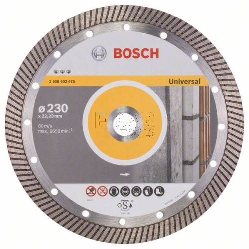 TARCZA DIAMENTOWA 230mm CEGŁA BETON BOSCH 2608602675 - zdjęcie nr 2
