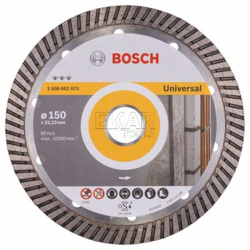 TARCZA DIAMENTOWA 150mm CEGŁA BETON BOSCH 2608602673