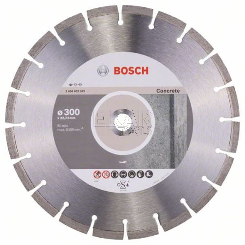 TARCZA DIAMENTOWA 300mm BETON BOSCH 2608602542