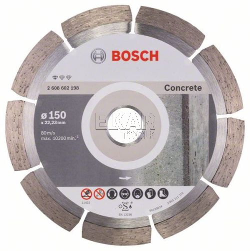 TARCZA DIAMENTOWA 150mm BETON BOSCH 2608602198