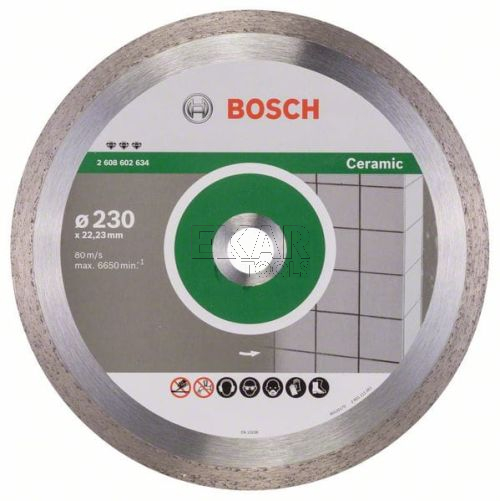 TARCZA DIAMENTOWA 230mm TWARDY GRES BOSCH 2608602634
