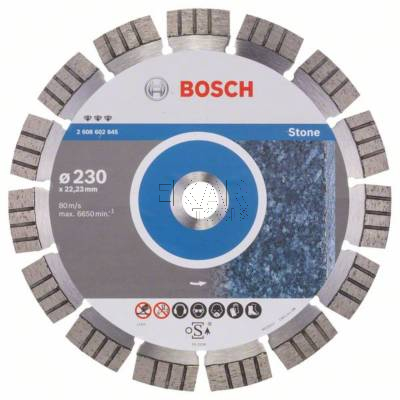 Tarcza diamentowa do kamienia 230mm PRO Stone BOSCH 2608602645