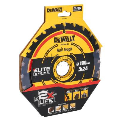 Tarcza pilarska do drewna 190x30x1,6mm 24z EXTREME DeWalt DT10304 - zdjęcie nr 4