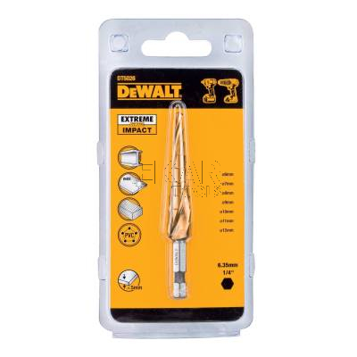 Wiertło stożkowe stopniowe do metalu 6-12mm DeWalt DT5026 - zdjęcie nr 3