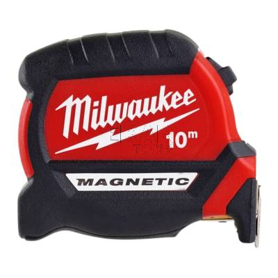 Miara zwijana taśma pomiarowa magnetyczna 10M Milwaukee 4932464601 - zdjęcie nr 2