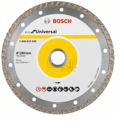 TARCZA DIAMENTOWA 180mm CEGŁA BETON BOSCH 2608615038