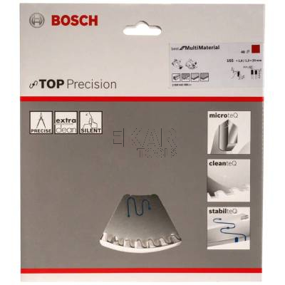 Tarcza pilarska uniwersalna 165x20x1,8mm 48z Multi Material BOSCH 2608642388 - zdjęcie nr 3