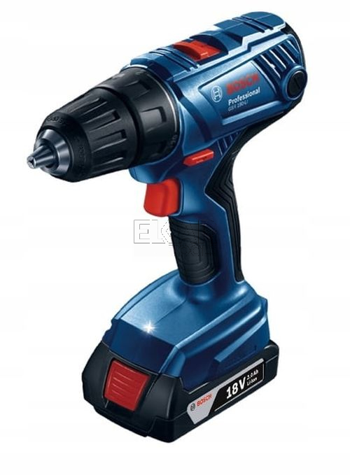 Wkrętarka BOSCH GSR 180-Li 18V + 2x2.0 Ah + walizka - zdjęcie nr 2