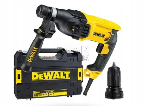 Młotowiertarka SDS-Plus DeWalt D25134K 2,8J 800W + uchwyt + walizka - zdjęcie nr 3