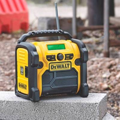 Radio budowlane akumulatorowe DeWALT DCR019 AM FM AUX - zdjęcie nr 4